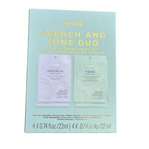 Karuna Drench and Tone Duo 4 Piece Sheet Mask Set